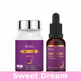 BHK's Night Relax EX Veg Capsules【睡眠補助剤】⭐夜萃EX素食膠囊