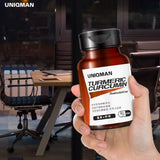 UNIQMANウコンクルクミン+肝臓エキスカプセル【肝臓の健康】⭐姜黄+肝精胶囊【护肝抗疲労】